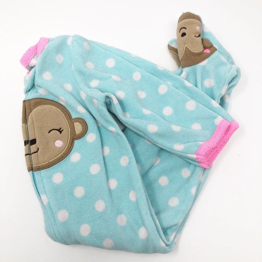 Carter's Baby Girl Polka Dot Footie 3-6M